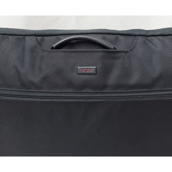 Tumi 2Way Balistic Black Nylon Alpha Computer Briefcase Business Crossbody Bag - Picture 4 of 16